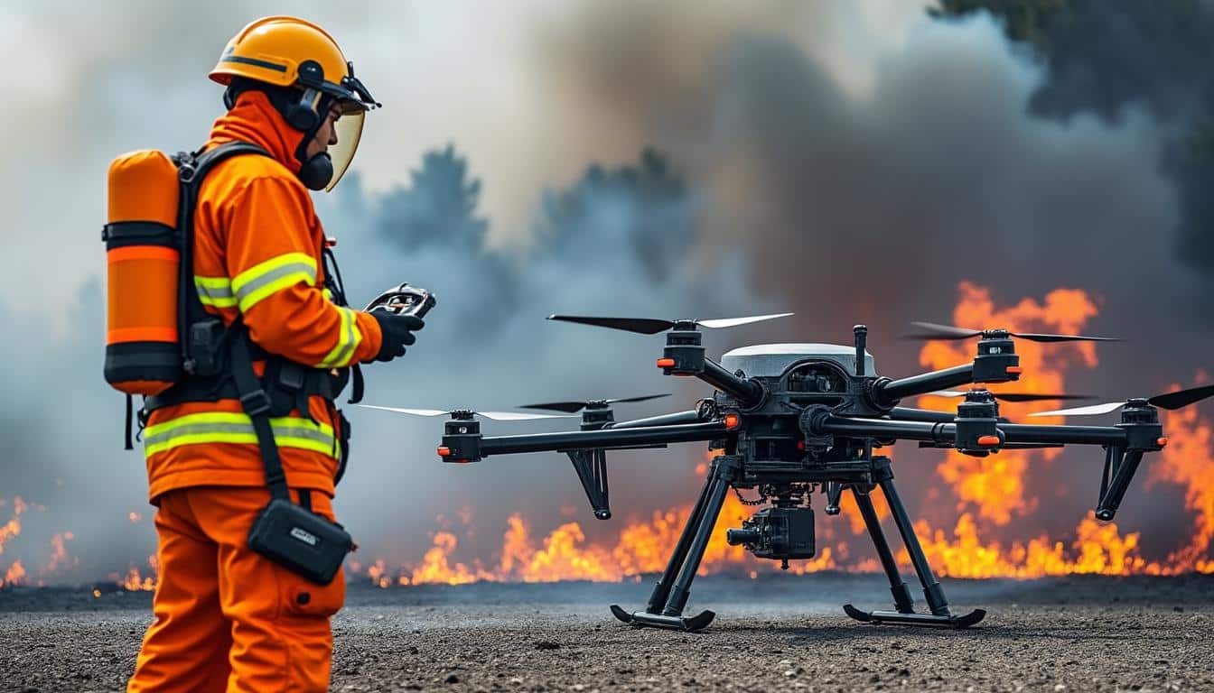 découvrez notre formation spécialisée et les habilitations nécessaires pour piloter un drone dans le cadre des missions de secours des pompiers. devenez un opérateur qualifié et intervenez efficacement en situation d'urgence.