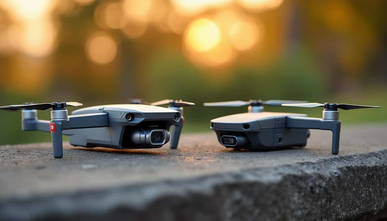 découvrez notre analyse du potensic atom, un drone caméra compact, et comparez ses performances et fonctionnalités avec celles du célèbre dji mini pour choisir le meilleur appareil.