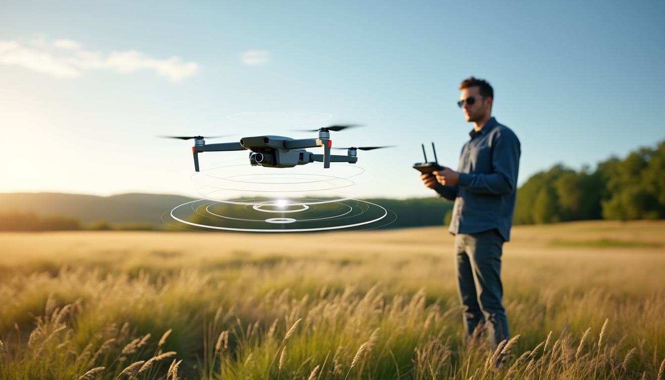 découvrez l'importance de la vérification de la portée maximale du signal radio en champ libre, un élément clé dans le test et la fiabilité des drones.