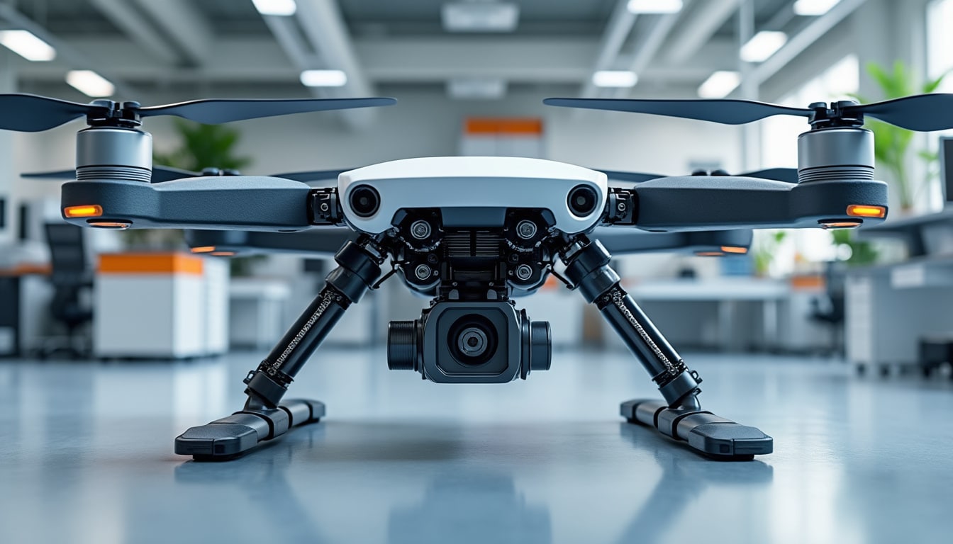 assurez le bon déploiement des trains d'atterrissage escamotables pour valider l'ergonomie lors des tests de drones, garantissant ainsi fiabilité et performance.