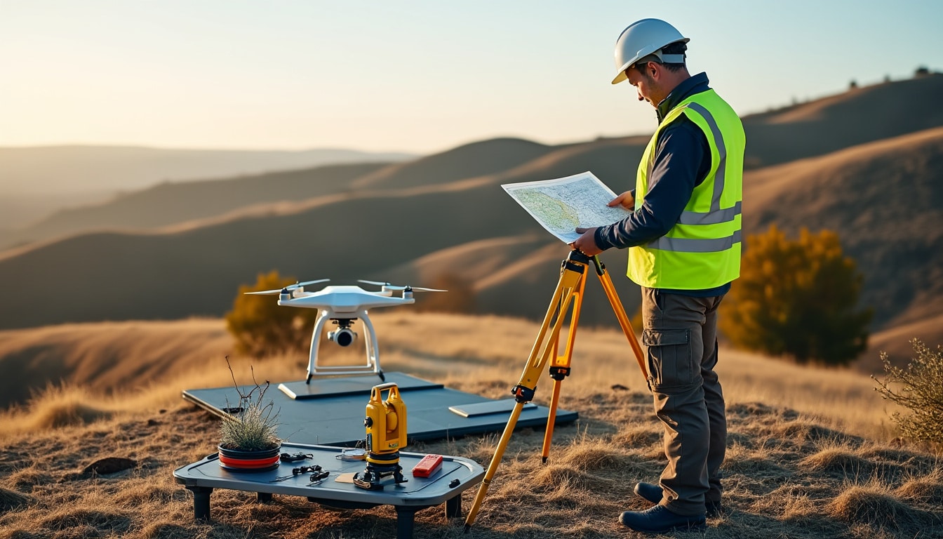 découvrez comment le repérage topographique préalable du site de vol garantit la sécurité et l'efficacité du plan de vol avant de piloter votre drone.