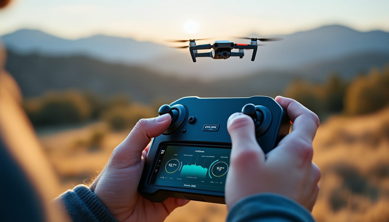 découvrez comment la lecture du retour télémétrique à l'écran fournit des informations précises sur la distance et l'altitude, essentielles pour piloter un drone en toute sécurité.