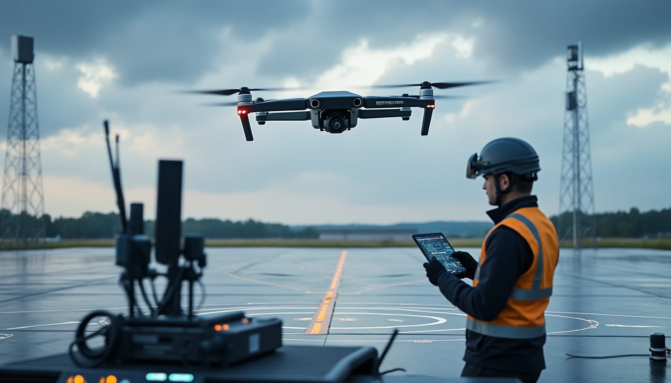 découvrez comment la simulation de perte de liaison radio permet de valider le comportement autonome de secours lors des tests de drones, assurant leur sécurité et fiabilité en cas de défaillance de communication.