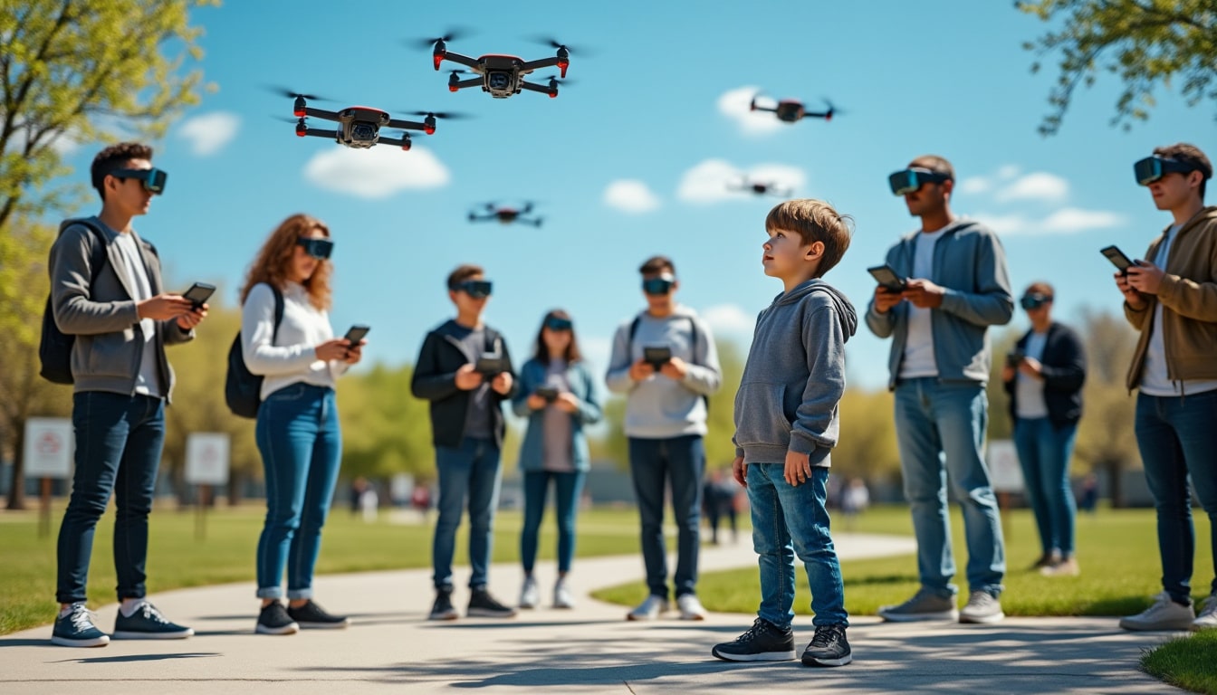 découvrez pourquoi l'âge minimum de 14 ans limite l'accès à la catégorie ouverte de la réglementation sur les drones et ce que cela implique pour les pilotes amateurs.