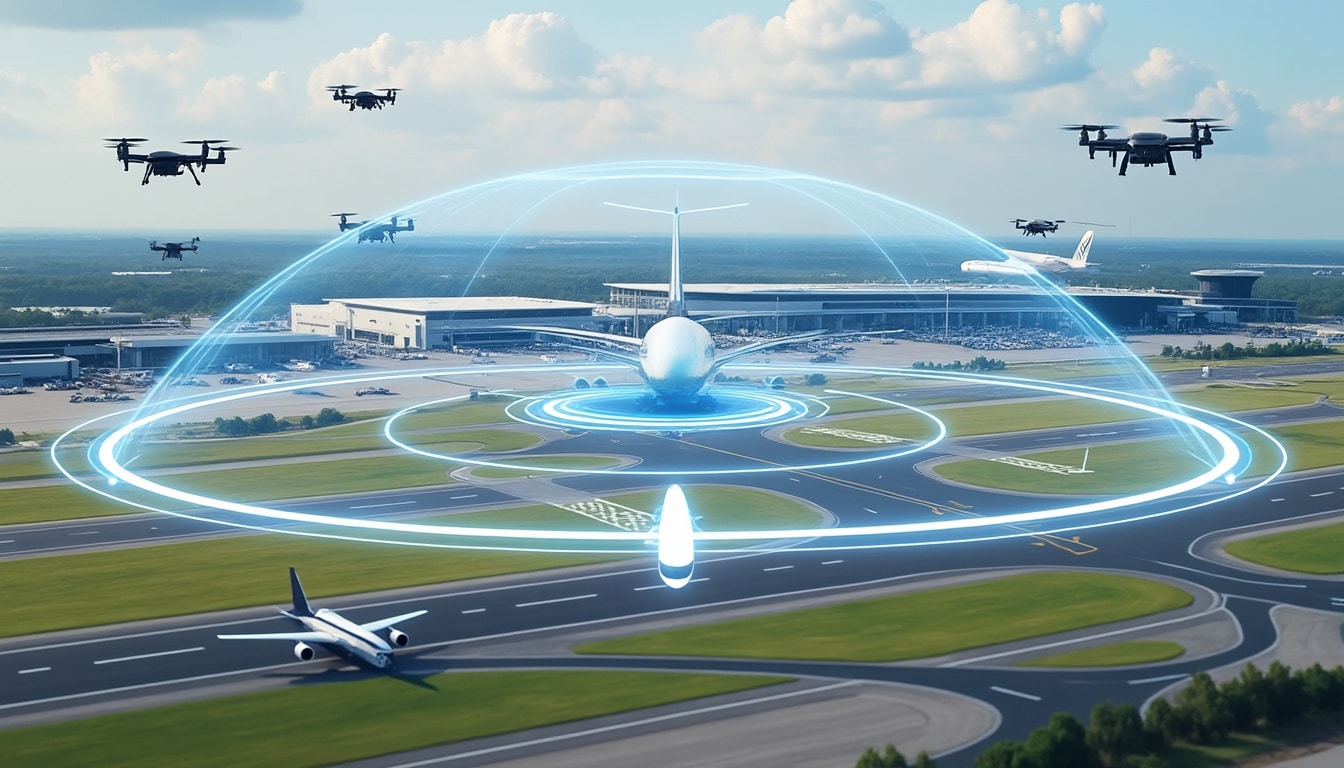 découvrez les règles strictes des zones d'exclusion dans l'espace aérien contrôlé (ctr) autour des aéroports, essentielles pour la réglementation des drones et la sécurité aérienne.