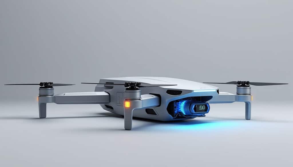 découvrez comment la ventilation active de la coque améliore la dissipation de la chaleur du processeur d'image de votre drone caméra, assurant des performances optimales et une meilleure durabilité.