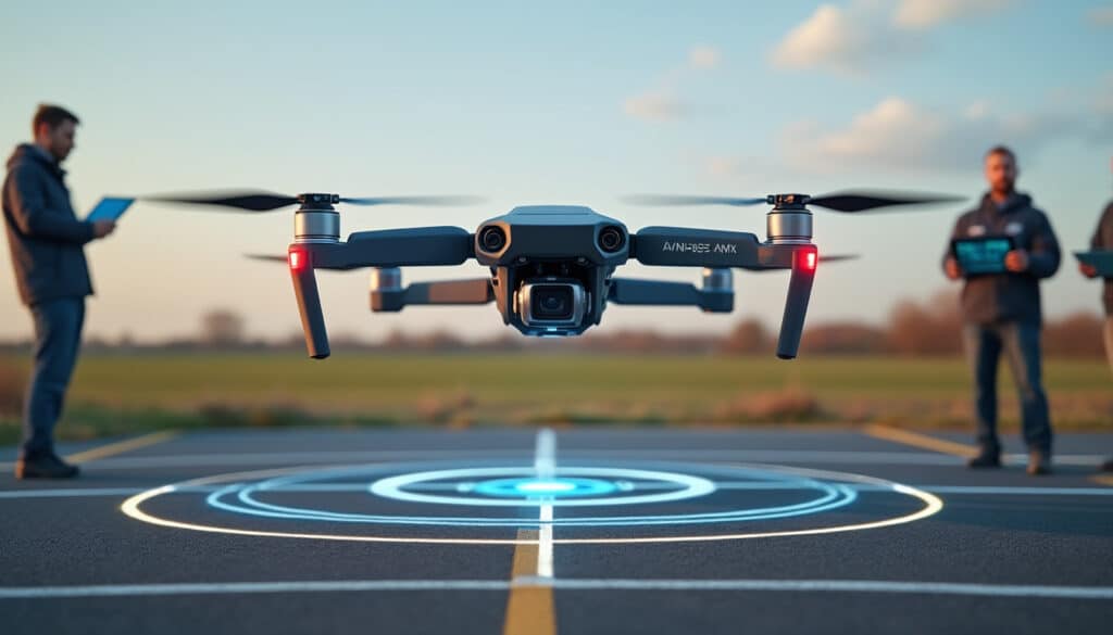 découvrez comment le contrôle de la précision du vol stationnaire sans gps permet de valider l'efficacité des capteurs visuels lors des tests de drones, assurant une meilleure navigation autonome.