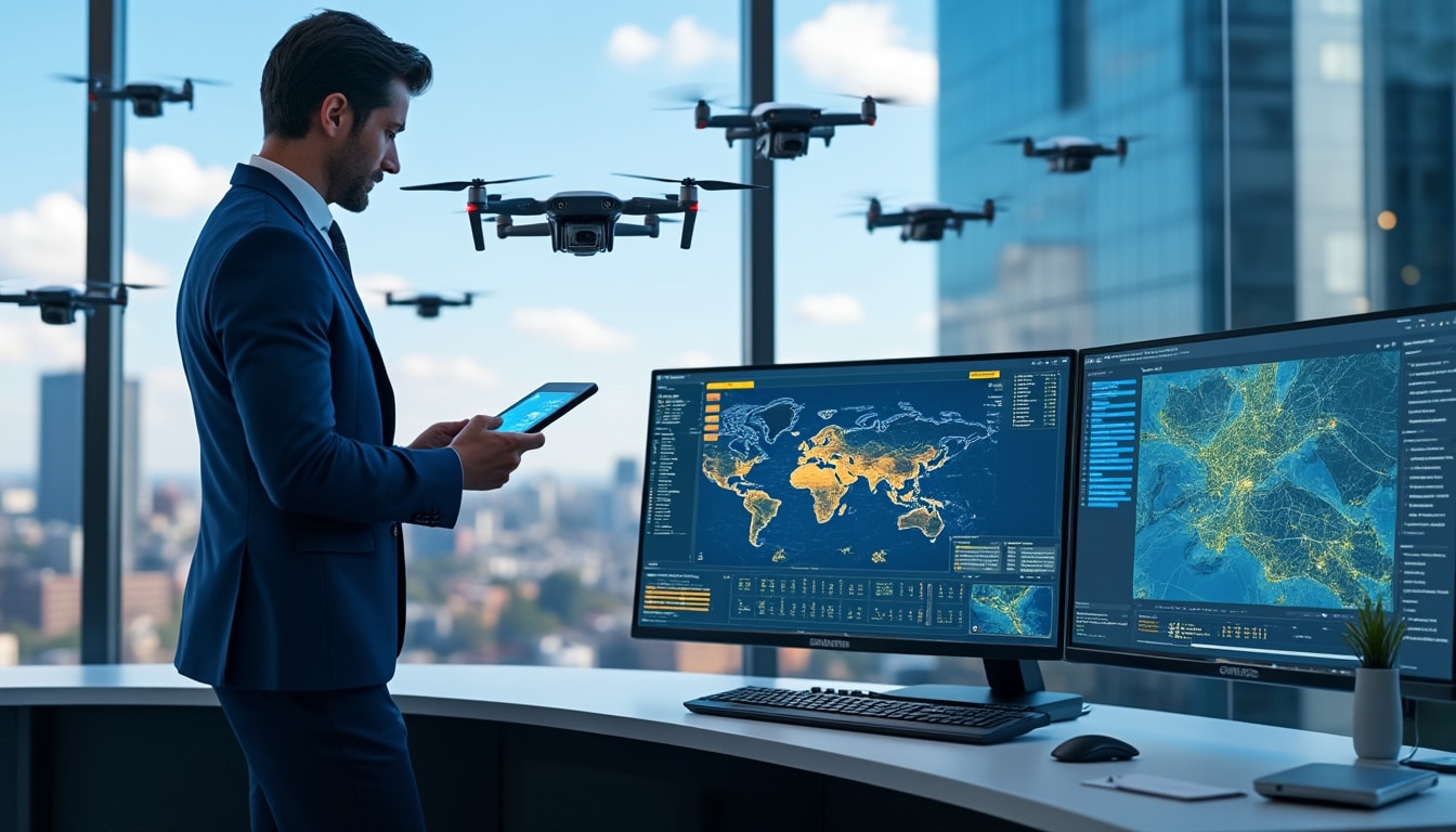 découvrez comment le signalement électronique à distance simplifie et optimise le contrôle des drones par les autorités de la réglementation, assurant sécurité et conformité.
