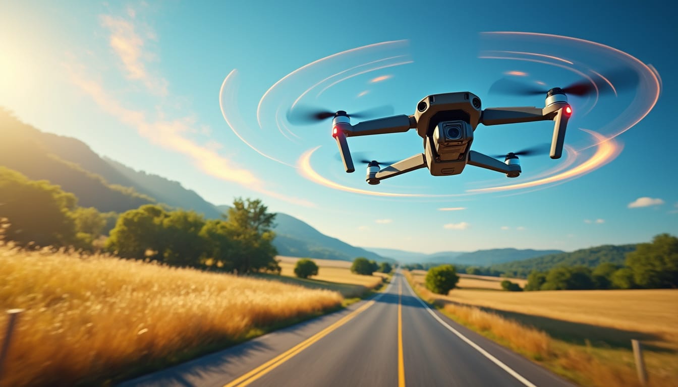 découvrez comment l'identification des zones de turbulences thermiques améliore la sécurité et facilite la prise de décision lors du pilotage de drones en été.