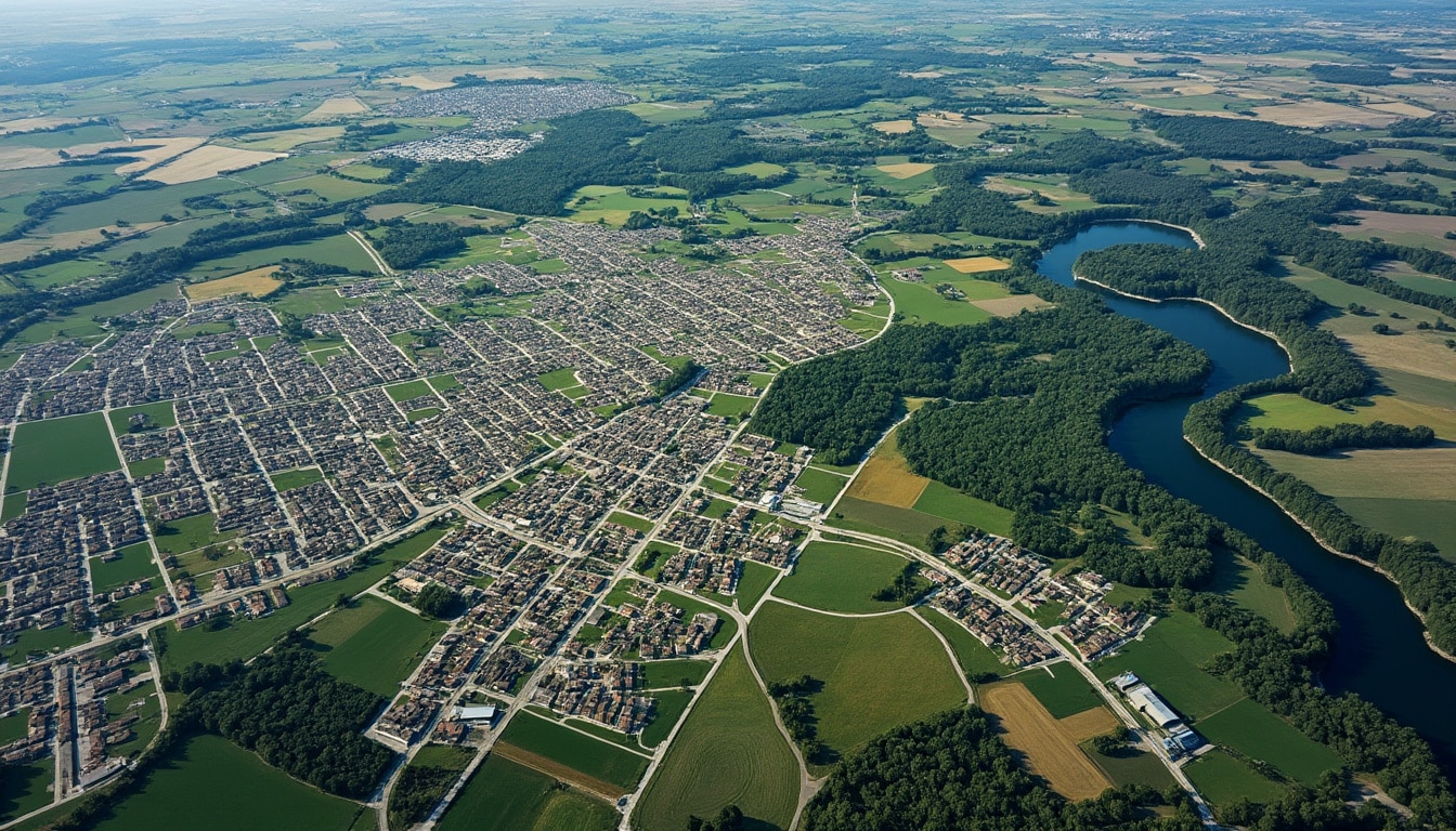 découvrez la méthode de l'orthophotographie, qui combine plusieurs images aériennes pour créer une seule vue cartographique précise et détaillée.