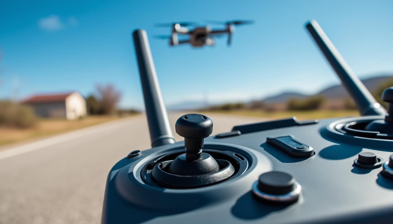 découvrez comment le positionnement correct des antennes de votre radiocommande peut amplifier la portée du signal pour un pilotage optimal de votre drone.
