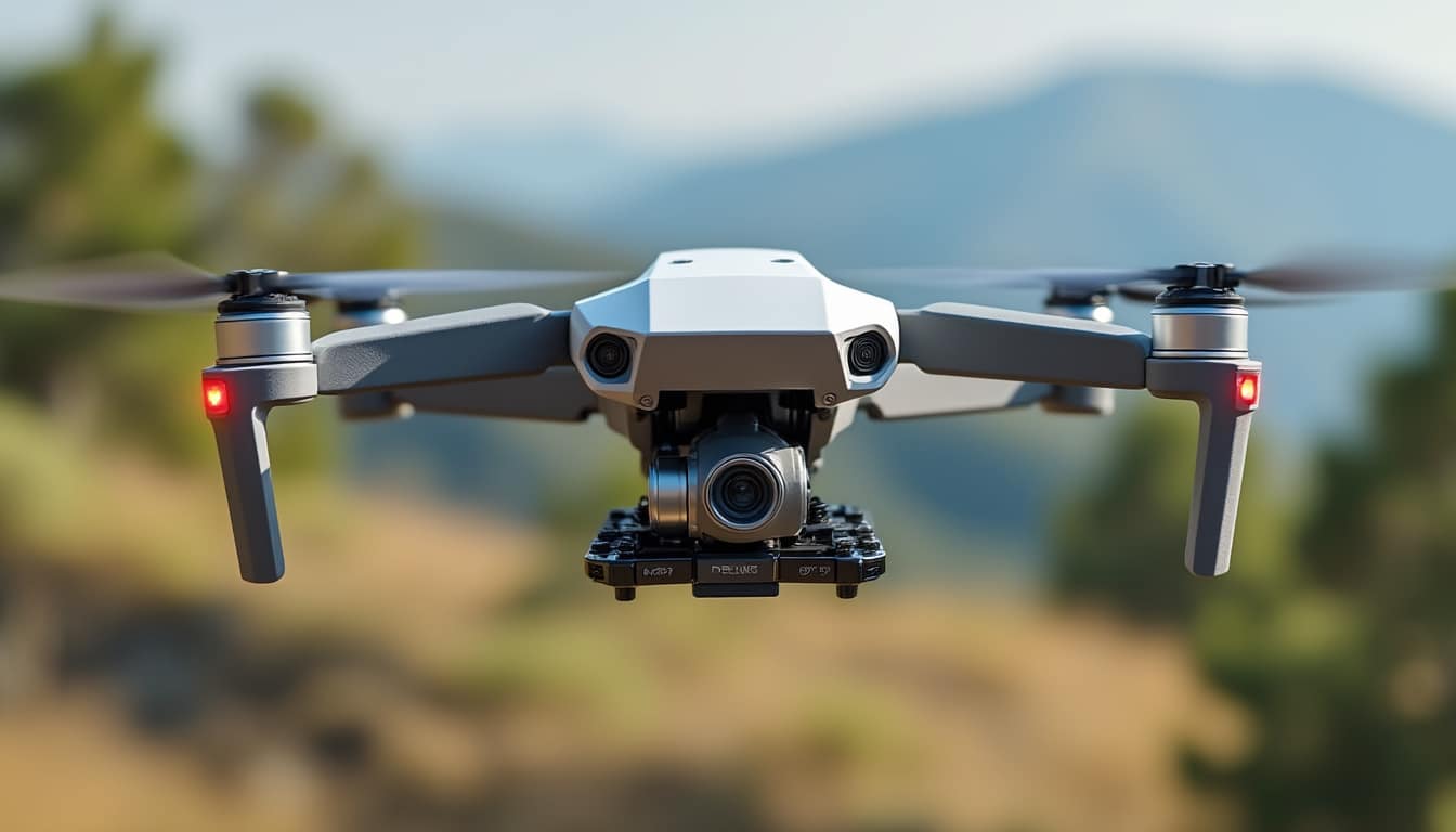 découvrez comment le stabilisateur mécanique à trois axes élimine les micro-vibrations pour des prises de vue vidéo aériennes fluides et stables avec votre drone caméra.