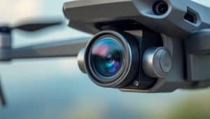 découvrez la performance de notre drone caméra avec une ouverture fixe f/2.8, assurant une luminosité constante pour des prises de vue nettes et de qualité, même en conditions de faible éclairage.