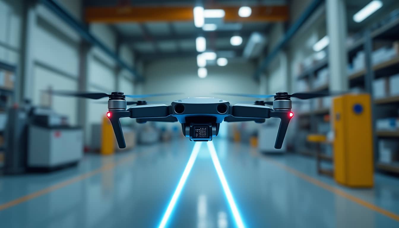 découvrez comment calibrer l’unité de mesure inertielle d’un drone pour stabiliser sa trajectoire et améliorer son pilotage en intérieur.